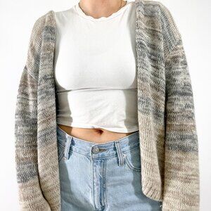 Garnet Hill 100% baby alpaca cardigan | size small